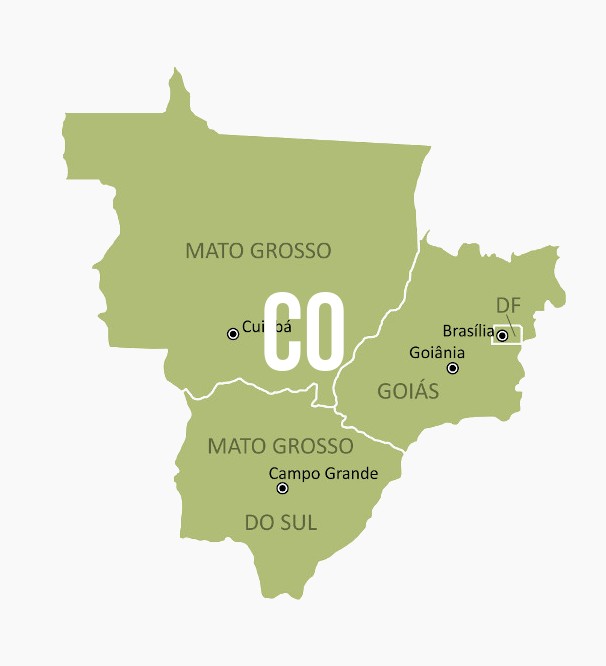 Combo Listas Região Centro-Oeste